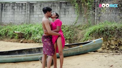Exotic Couple's Steamy Outdoor Passion Ignites Wild Desire
