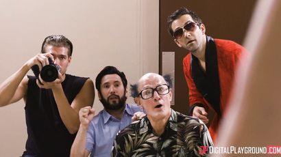 Tiffany Watson's Wild Blonde Passion Explodes in Wet Kitchen Heat