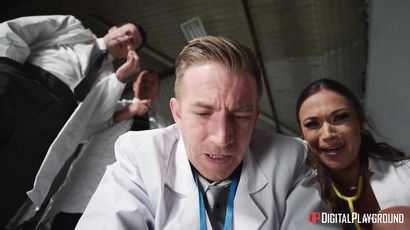 Danny D's Office Seduction Sparks a Slim European Fantasy