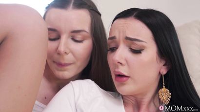 Arina Shy's Hot MILF Scissoring Affair