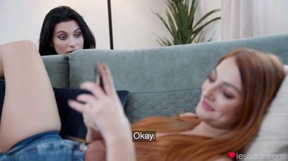 Lilly Bella's Wild Girlfriend Fight in Passionate Heat