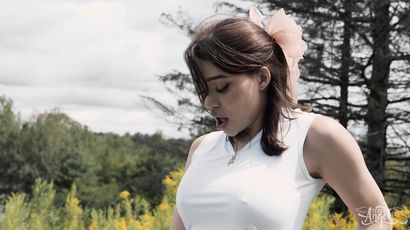 William Seed's Outdoor Sneaky Affair Ignites Heat