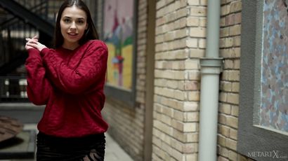 Milan Cheek's Desire Stairs Fuel a Sultry Solo Erotic Rush