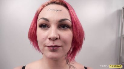 Czech Casting’s Kristyna Heat in a Redhead Audition Play