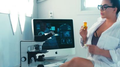 Korina Kova Explores Scientific Passion with Busty Heat