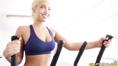 Marco Banderas' Wild Latina Passion in Steamy Gym Heat